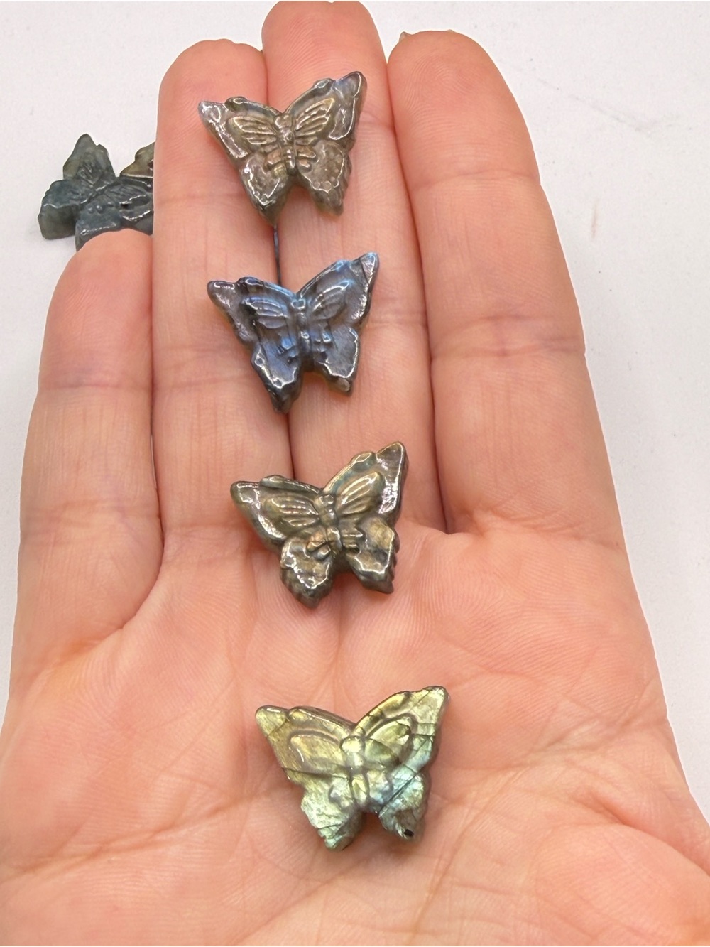 Mini Labradorite Butterflies